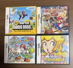 ニンテンドーDS ソフト マリオ4本セット