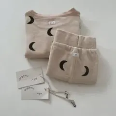 タグ付き organic zoo 23aw セットアップ 1-2y