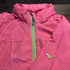 Mizuno ピンク ウィンドブレーカー M