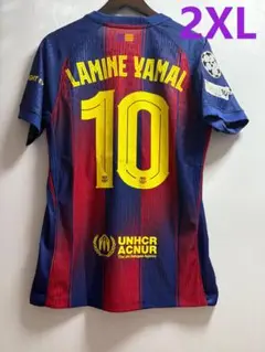 バルセロナ 25-26 ユニフォーム ホーム 10番 ヤマル 半袖 2XL