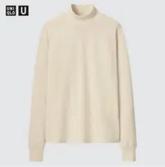 UNIQLO ヒートテックコットンモックネックT M