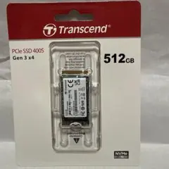 Transcend製【PCle SSD 400S 512GB】（未使用