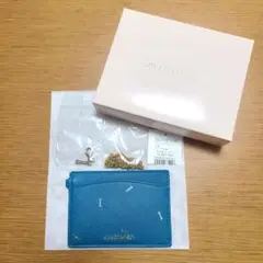 JILL STUART ターコイズ パスケース
