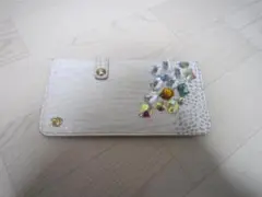 A.D.M.J　白★スリム～長財布