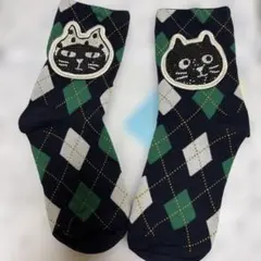 新品　未使用　タグ付き　ペブリー　ミー&ヨー　ソックス　靴下