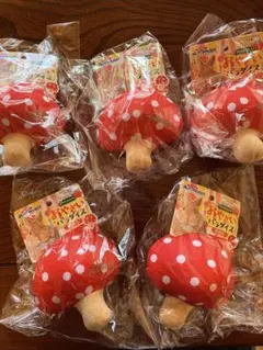 ウサギのおもちゃ おやさいパラダイス きのこ 5個