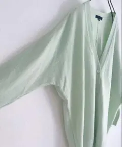 【美品】iCB カシミヤ混　Ｖネックカーディガン
