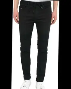 DIESEL ジョグジーンズw28 ブラック