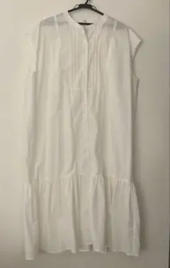 ワンピース　シャツワンピ　L