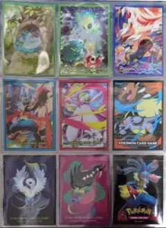 ポケモンカード デッキシールド キャラクタースリーブ 9種類 バラ売り172