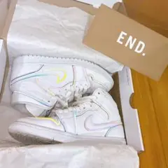 NIKE スニーカー AIR JORDAN1 MID SE 25.5