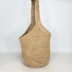 美品　ヘレンカミンスキー ラフィア バケット バッグ かごバッグ ワンショルダー