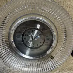 HOYAクリスタル　置き時計　ジャンク品