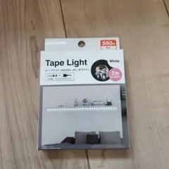 テープライト 2m ホワイト LED 60個 USB接続