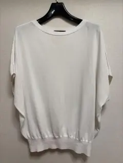 UNTITLED ボートネックフレンチスリーブニットサイズ2