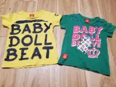 ベビードール Tシャツ2枚セット