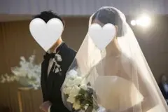 【値段交渉あり！】ヴェール　ラメ入りヴェール　結婚式
