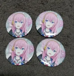 劇場版プロセカ 巡音ルカ 缶バッジ4つ アクリルスタンド キーホルダーセット
