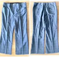 Gapラメ糸入りグレンチェッククロップドパンツ 8部丈パンツ