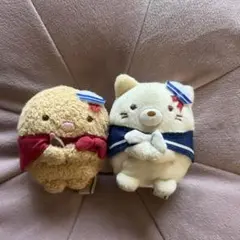 すみっこくらし セーラー服ぬいぐるみ2体セット