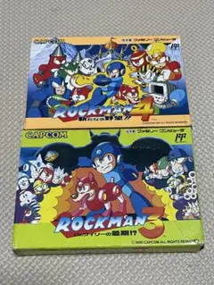ロックマン3、ロックマン4 セット