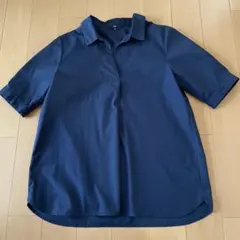 DHCスキッパーブラウス　M ネイビー