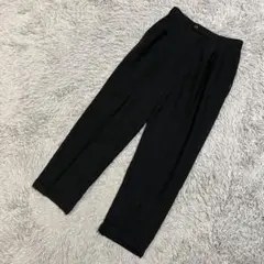 YSL イヴサンローラン　ツータックスラックス　テーパード　ブラックW31L32