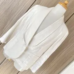 LAURA ASHLEY 麻 ジャケット