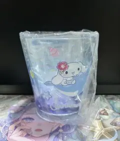シナモロール アクリルコップ サンリオ くるっとまわしてサマーチャレンジ