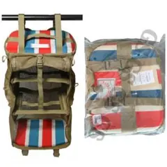 ネイタルデザイン FOLDING KAMPING SHELF レトロストライプ