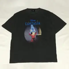 BEAMS 別注 Disney FANTASIA Tシャツ XLサイズ　スミクロ