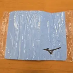 新品未使用 ミズノ スイムタオル セームタオル サックス ケースなし