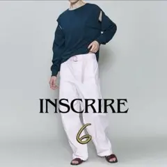 〈INSCRIRE for 6〉cotton hole long sleeve