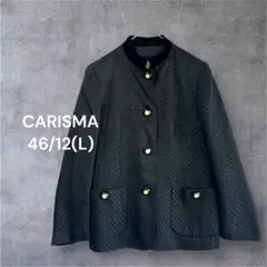 CARISMA｜スタンドカラージャケット ドット柄46/12(L) a0628