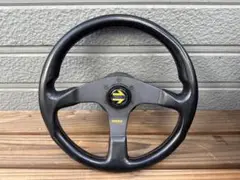 【中古】momo CORSE 35Φステアリングホイール 本体 黒 ホーン 外箱 中古】momo CORSE 35Φステアリングホイール 本体 黒 ホーン 外箱