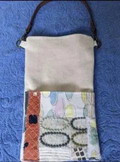 ミナペルホネン❤︎シレーヌバッグ　pomppia ハンドメイド ミナペルホネン pomppia ショルダーバッグ ラージサイズ - ミナ
