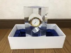 【新品未使用】HOYAクリスタル水晶電子時計