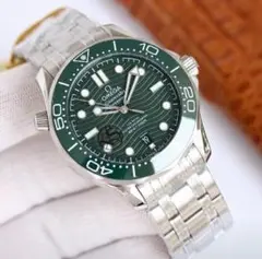 OMEGA 自動巻き 腕時計 グリーン