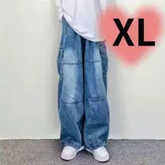 ワイドパンツ デニム ジーパン ジーンズ シンプル おしゃれ ユニセックス