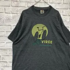 USA製90sヴィンテージTシャツ！シングルステッチ　グレー半袖古着　XL 1