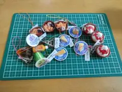 無添くら寿司 ビッくらポン サイドメニューストラップ フィギュア 14個