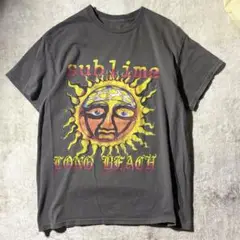Sublime バンドTシャツ Sun Face × LONG BEACH M