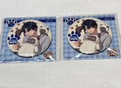 新テニスの王子様 カルピンとおうち時間 缶バッジ　 越前リョーマ　2点