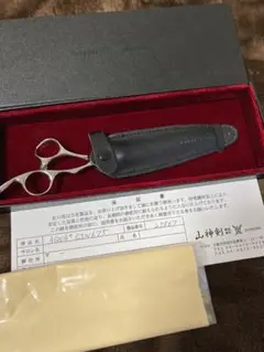 ⭐︎値下げ⭐︎山神剣　セニングシザー 美容師 山神剣シザー セニング 20パーセント - メルカリ