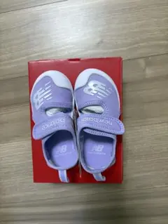 ニューバランス スポーツサンダル 15cm パープル