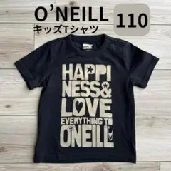 O'NEILL キッズTシャツ ブラック サイズ110cm