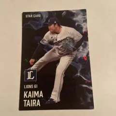 野球チップス2025 平良海馬 スターカード 61