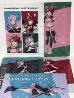 ローソンウマ娘オリジナルクリアファイル全5種コンプリート×2セット