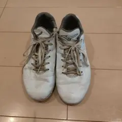 Mizuno ホワイト スパイクシューズ 25.5cm