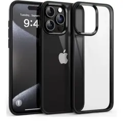 新品　Supdeal iPhone 15 Pro ケース ブラック